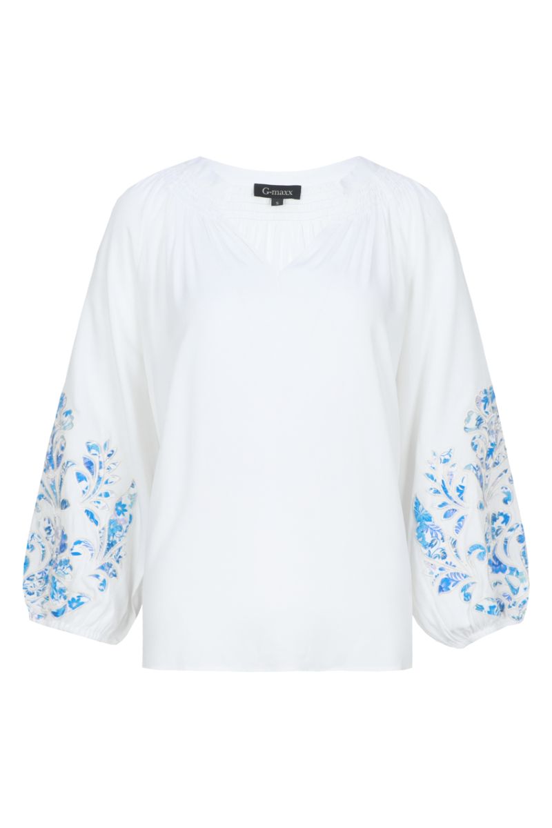 G-maxx Ysolde Longsleeve Offwhite