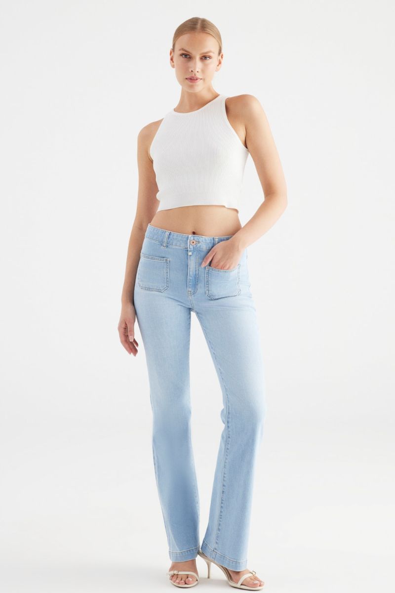 Cup Of Joe Diana Jeans Light Blue