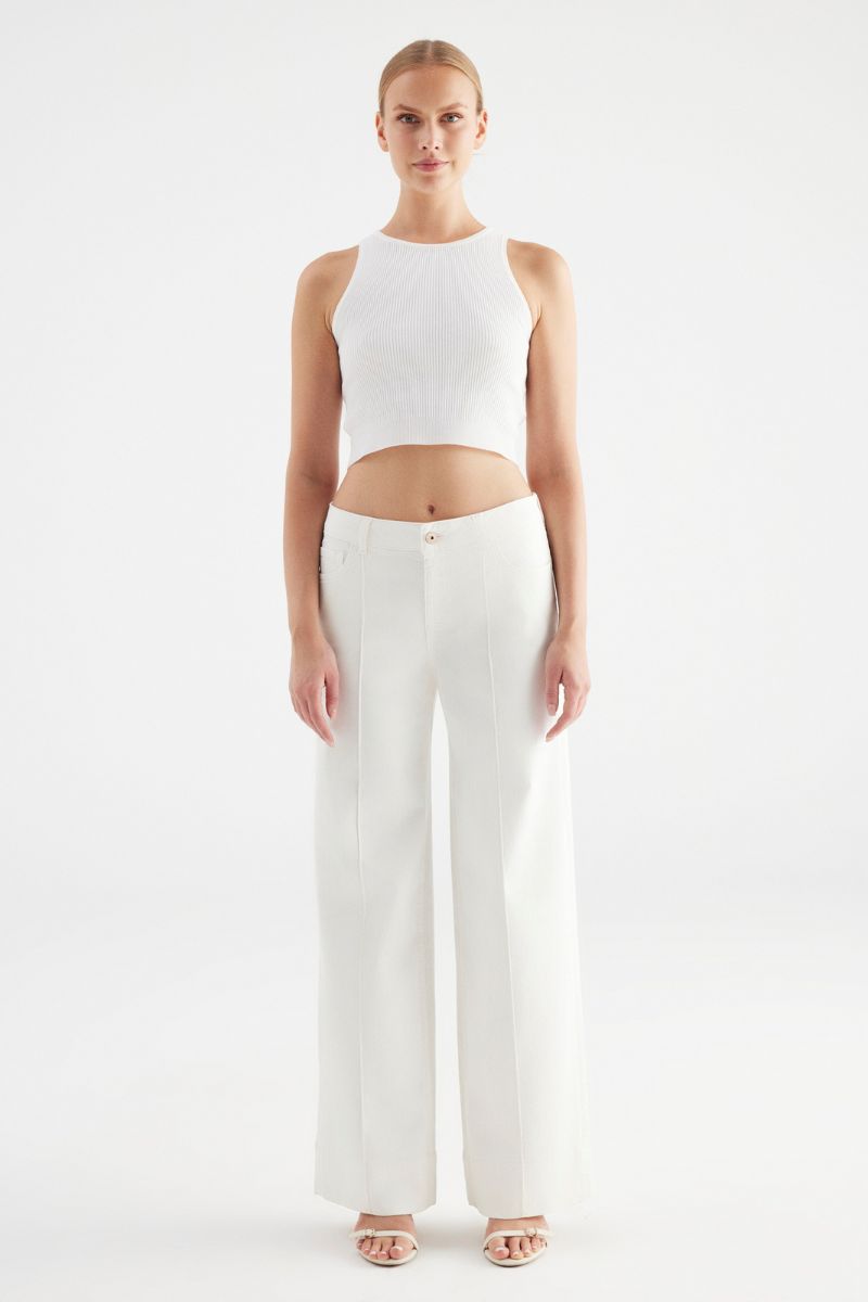 Cup Of Joe Layla Jeans Offwhite