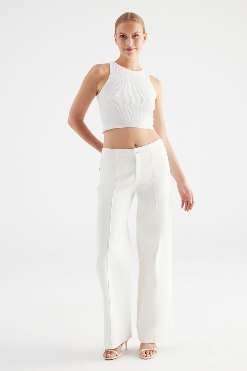 Cup Of Joe Layla Jeans Offwhite