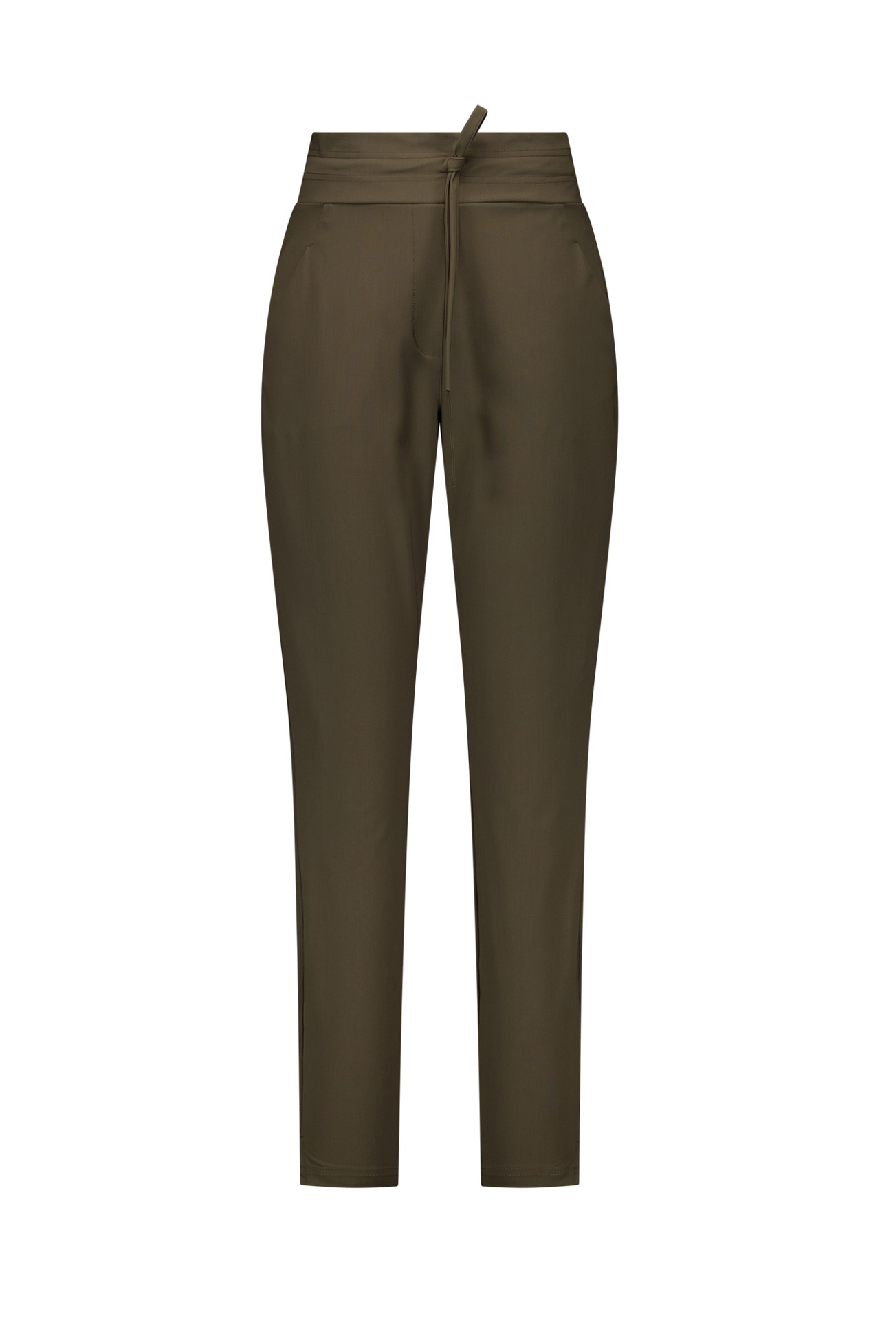 Studio Anneloes Stairdown Trousers New Army