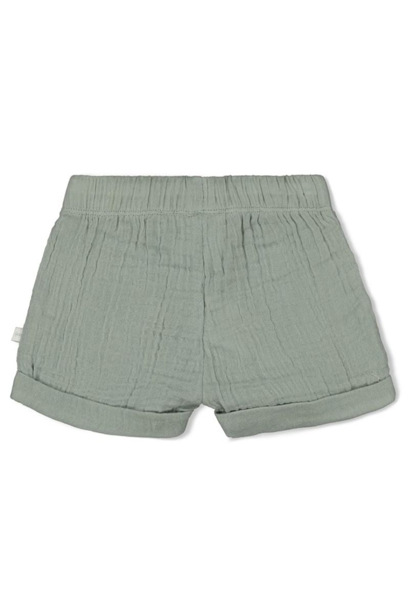 Feetje Short Mousseline Summer Woven Zeegroen