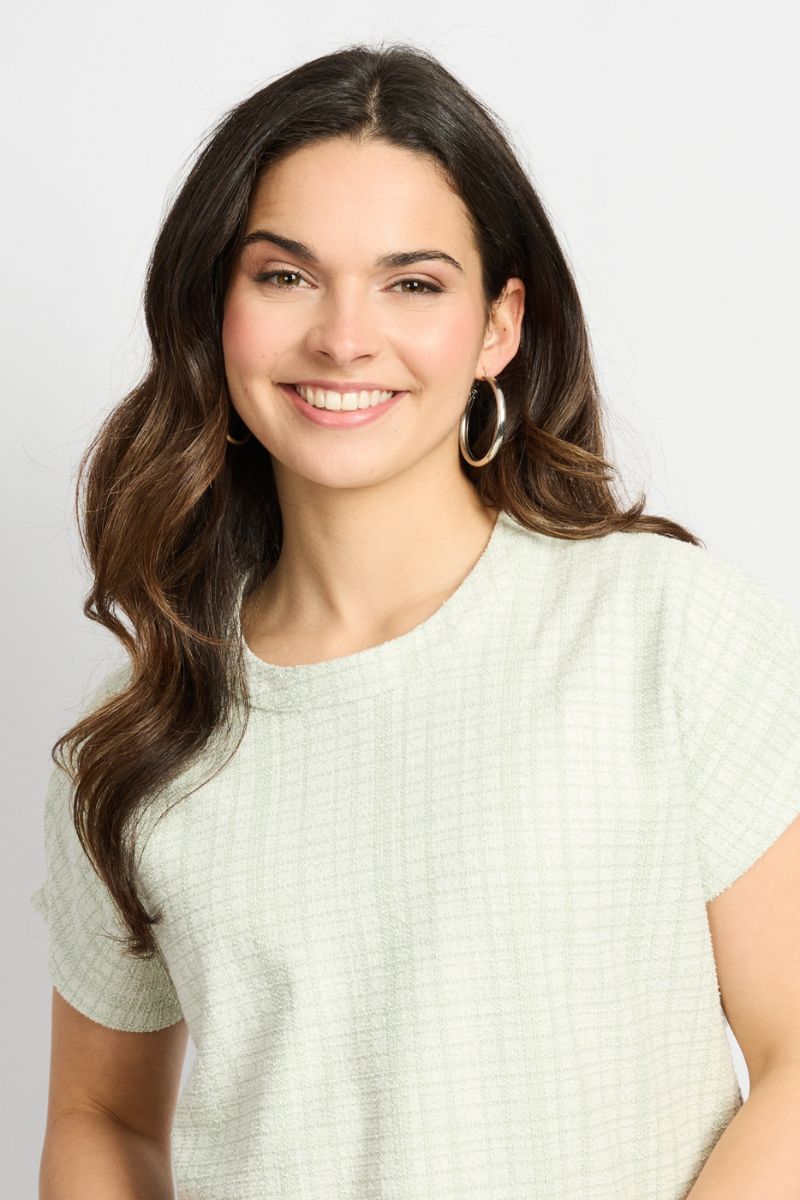 C&S The Label Tessy Top Willow Green