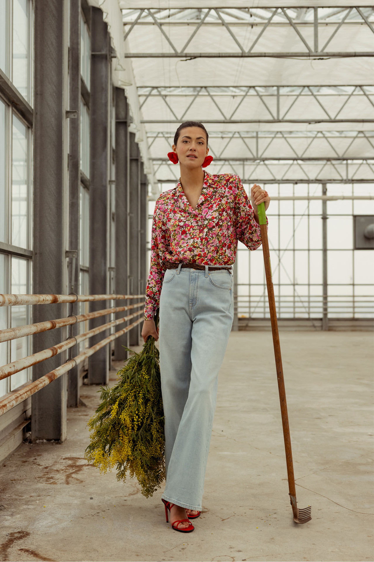 Studio Anneloes Lexie Denim Trousers Denim Light
