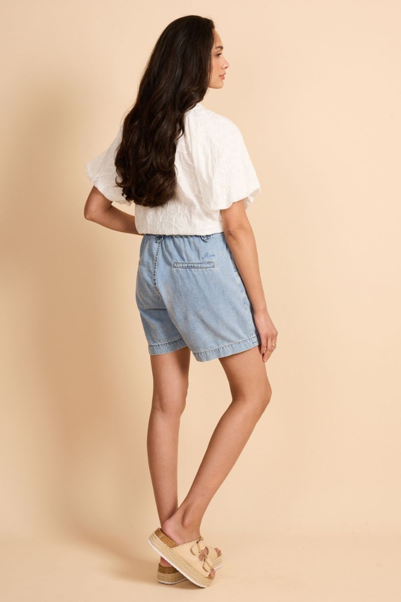 G-maxx Billie Shorts Denim Light Blue