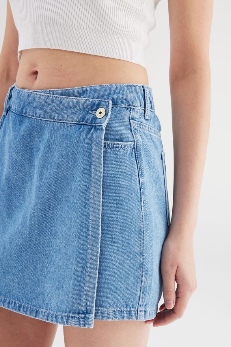 Cup Of Joe Cary Skort Medium Blue