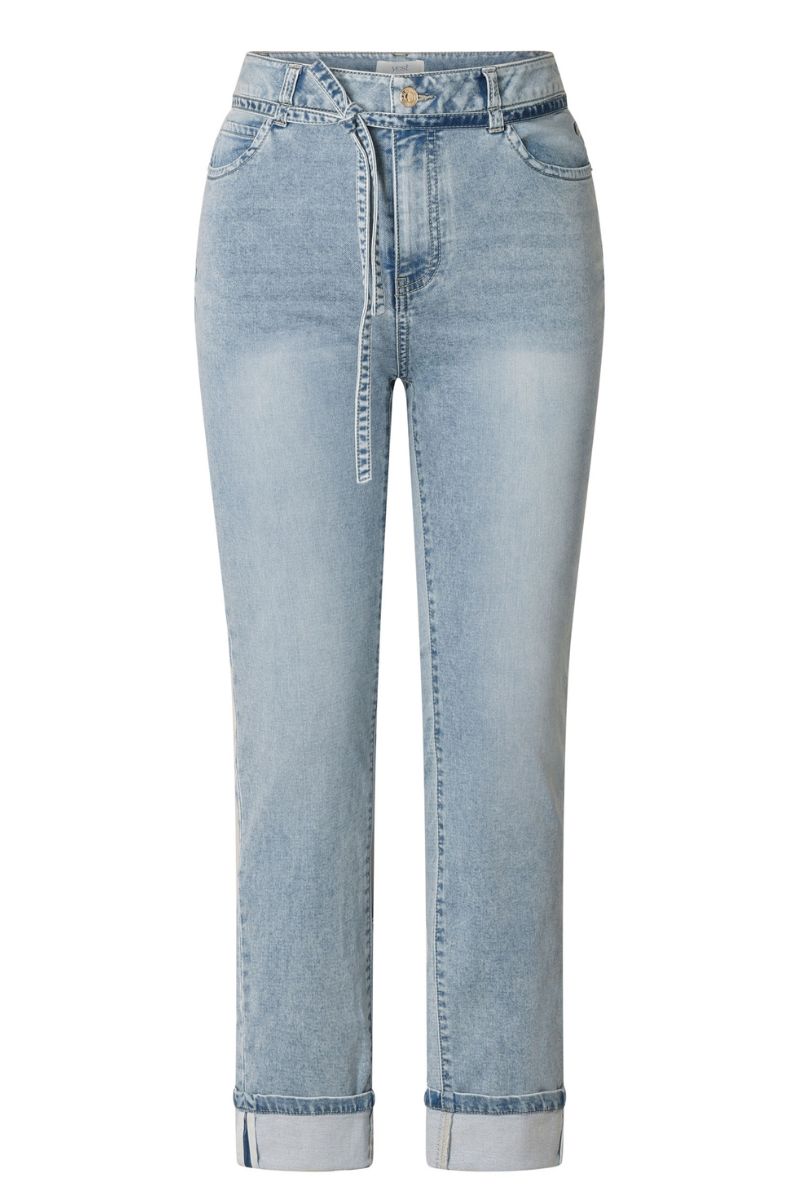 Yest Rima Essential Jeans Bleach Blue Denim