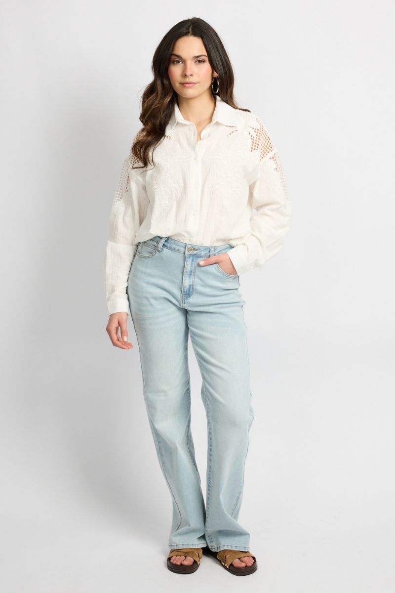 C&S The Label Nadia Jeans Denim Light Blue