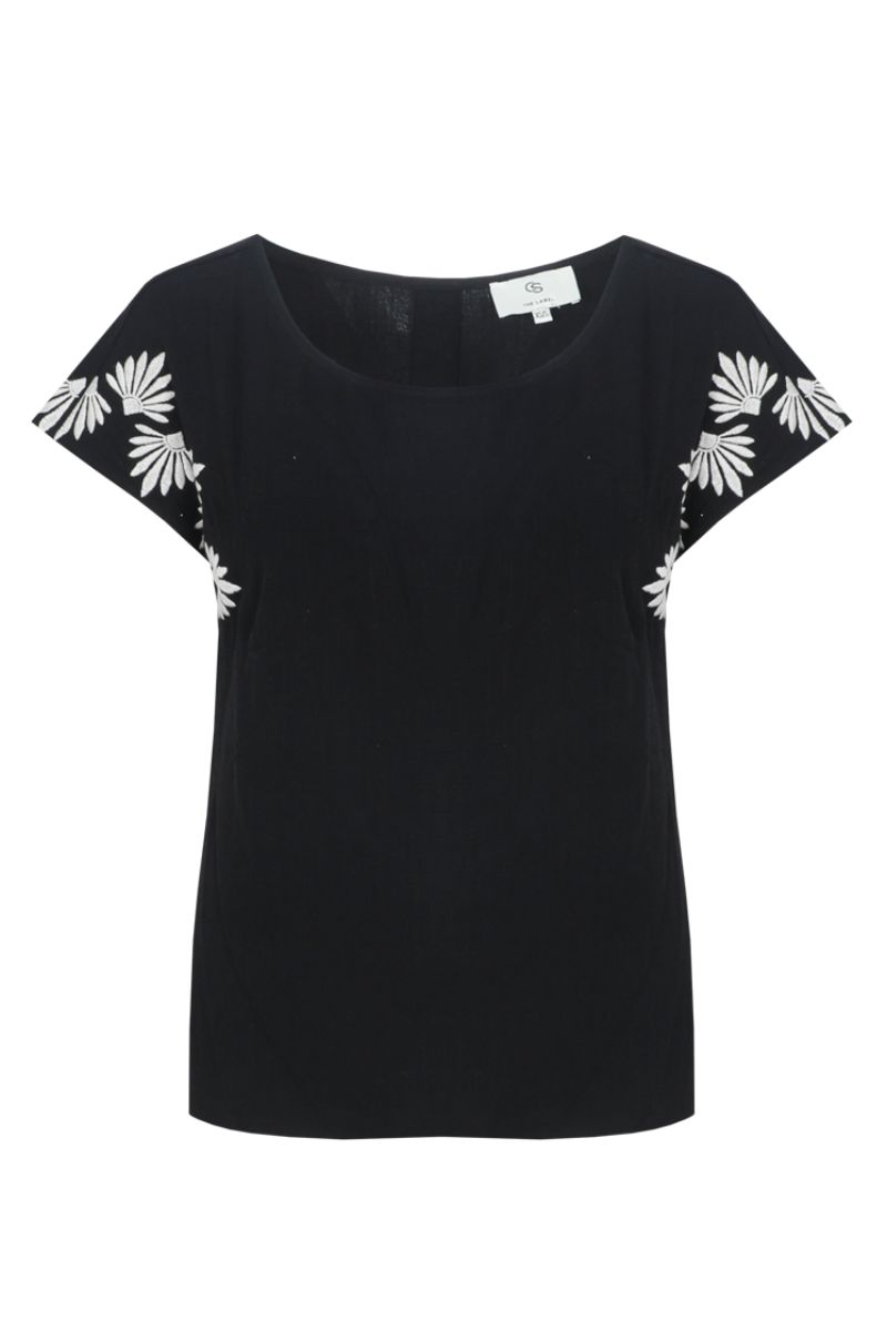 C&S The Label Lane Blouse Black