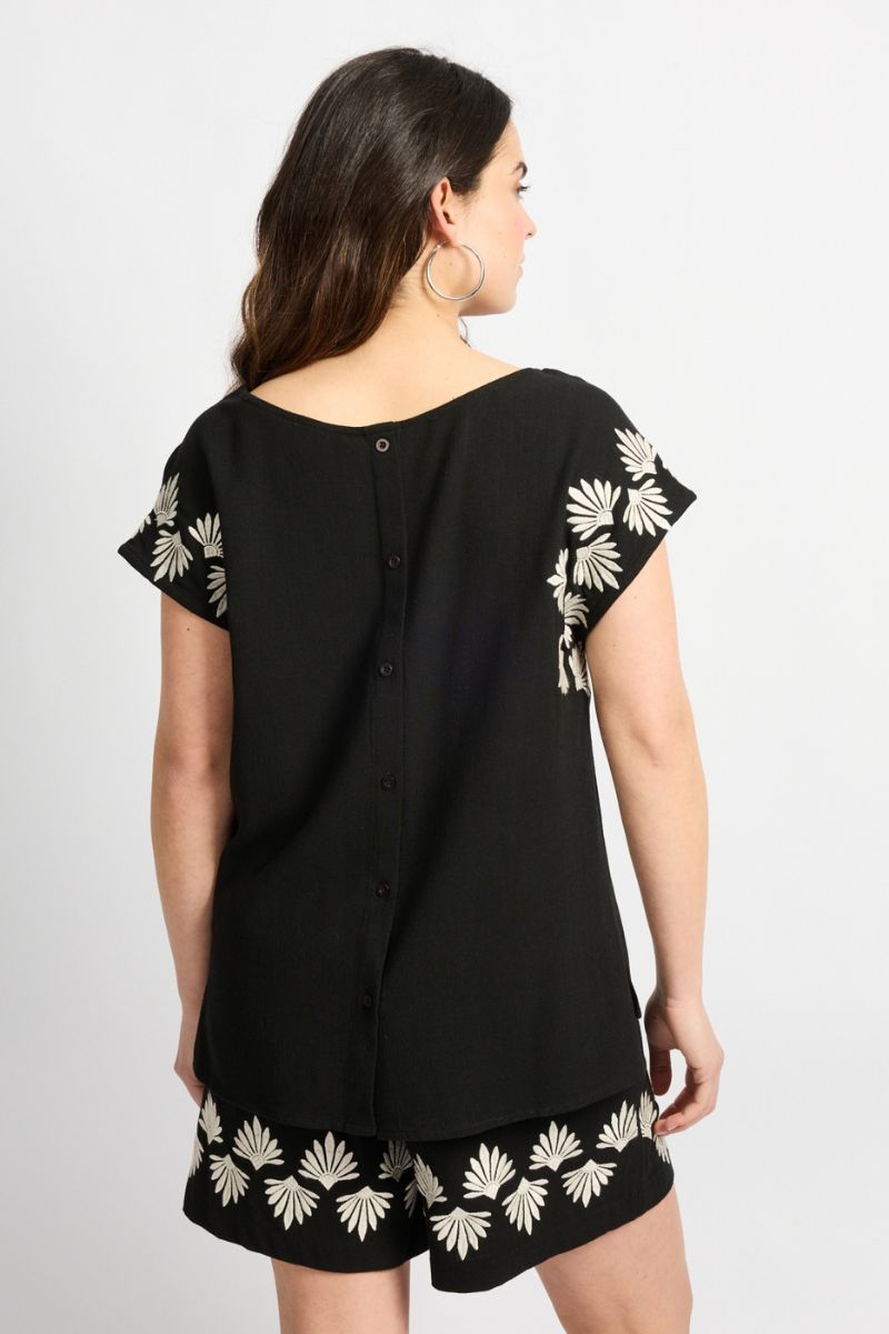 C&S The Label Lane Blouse Black