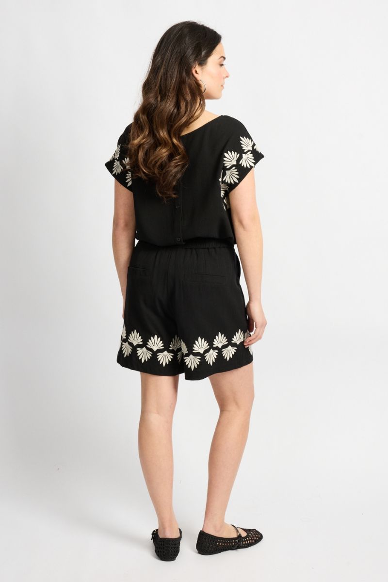 C&S The Label Palemo Short Black