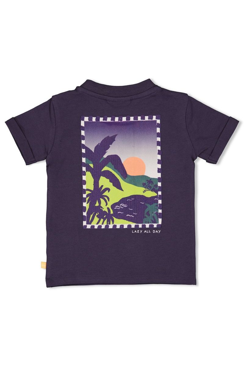 Feetje Shirt Lagoon Legends Indigo