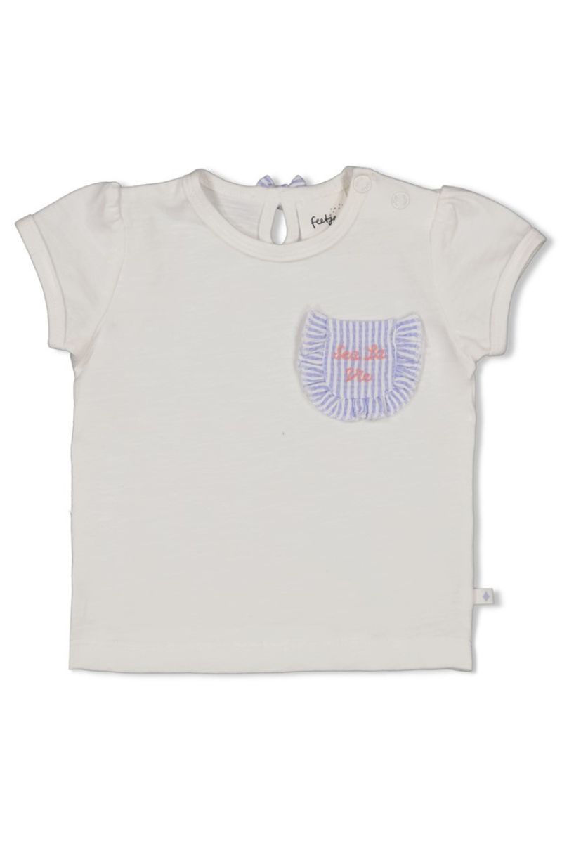 Feetje Shirt Sea La Vie Offwhite