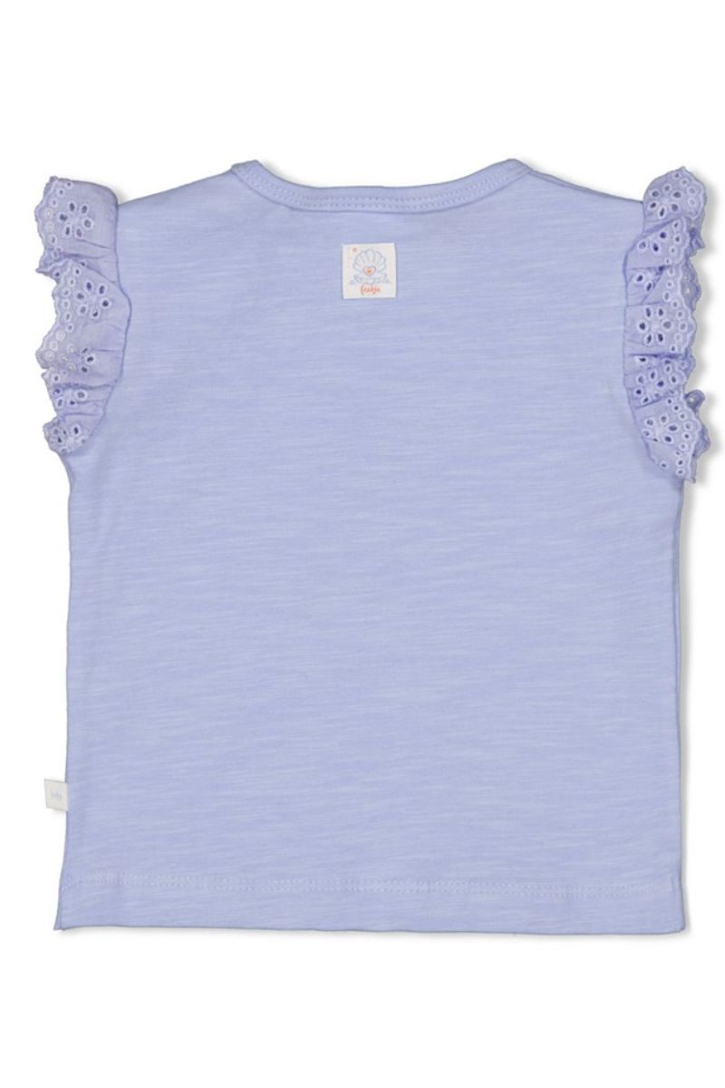 Feetje Shirt Sea La Vie Lavendel