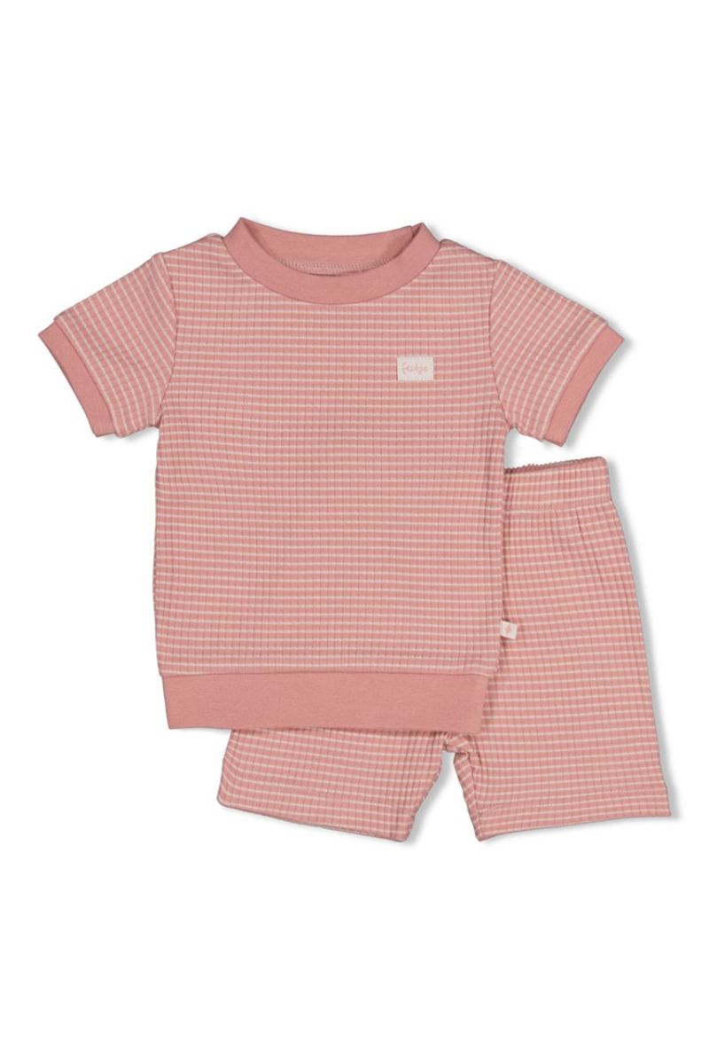 Feetje Shortama Wafel Summer Special Mauve