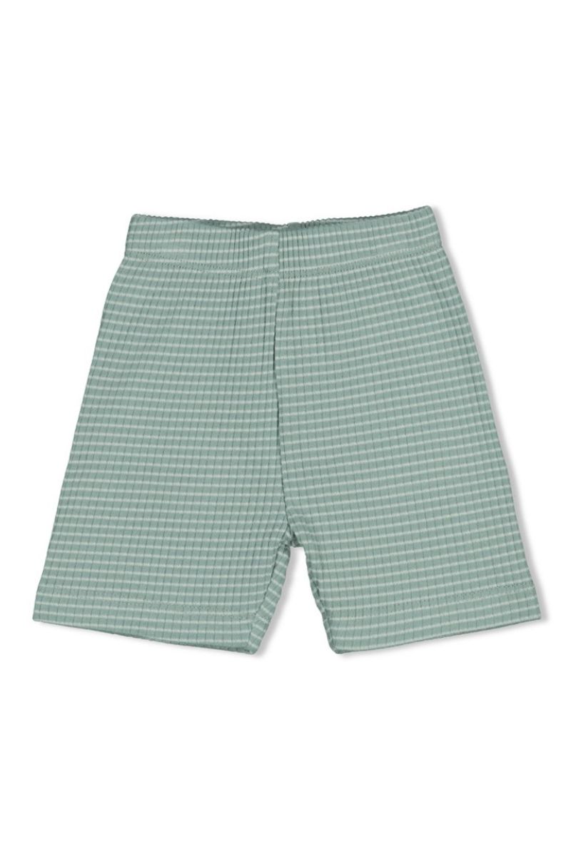 Feetje Shortama Wafel Summer Special Zeegroen