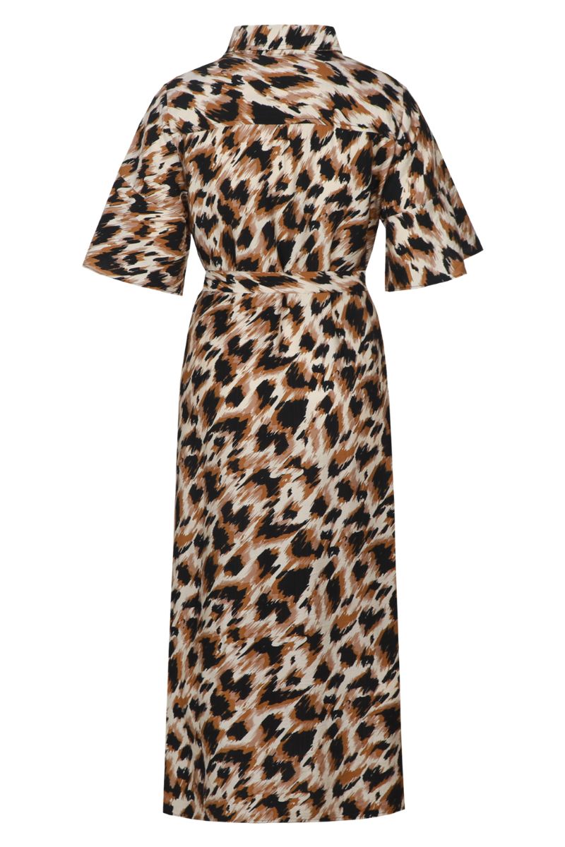 C&S The Label Damina Dress Sand/Golden Yellow