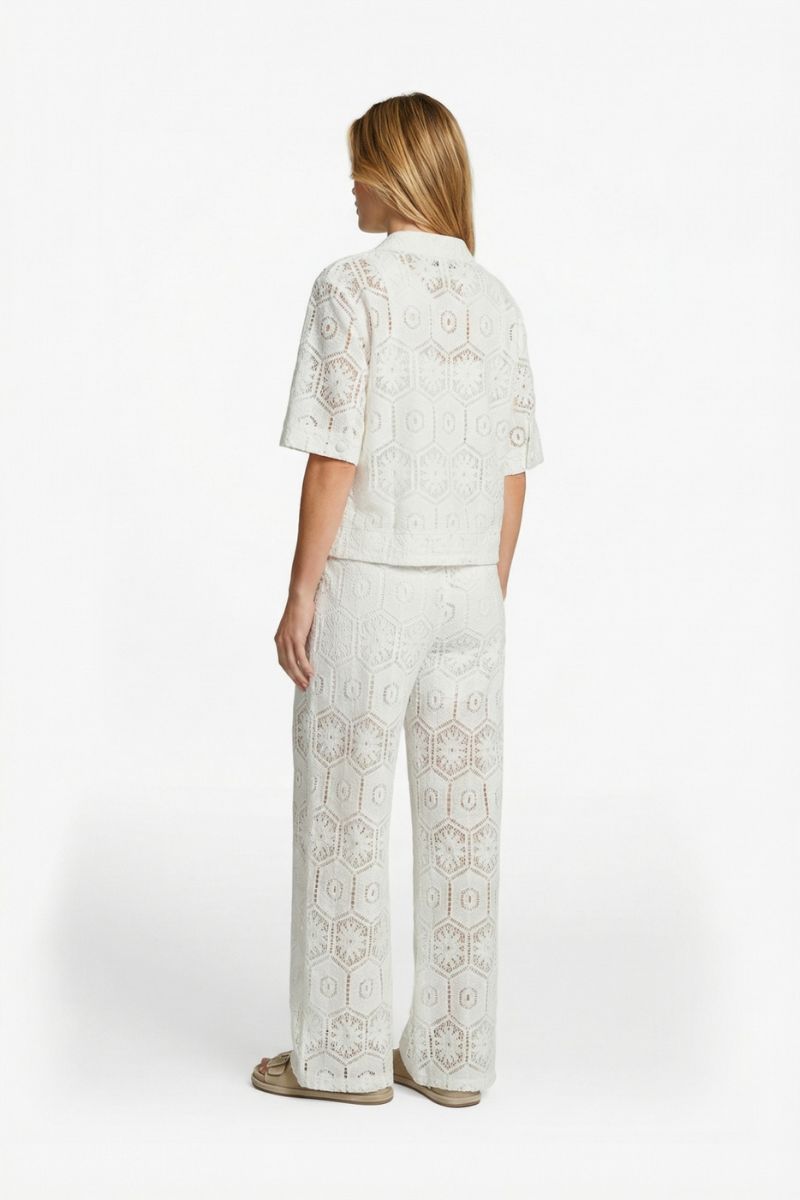 C&S The Label Tola Blouse Ecru