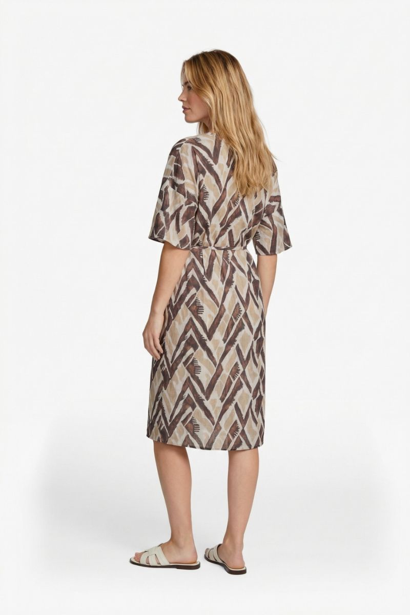 C&S The Label Dalma Dress Sand/Khaki