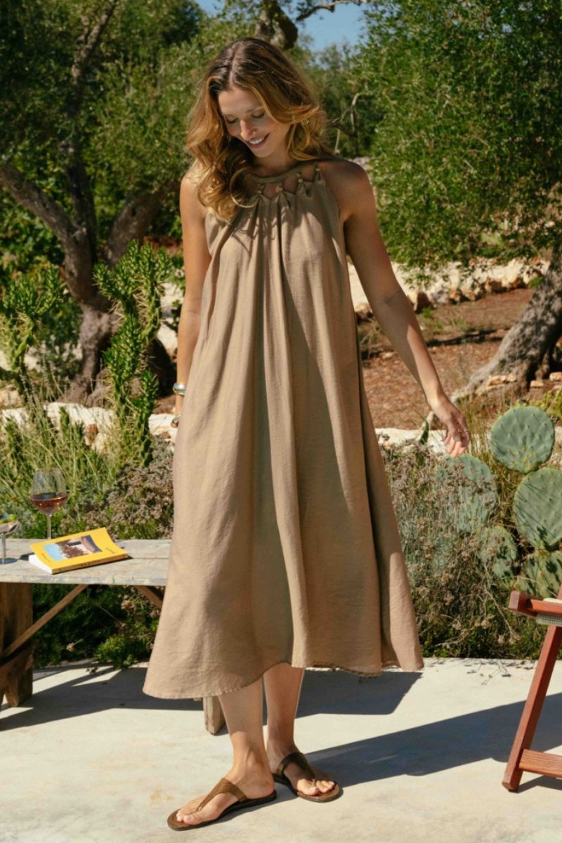 G-maxx Ilona Dress Walnut