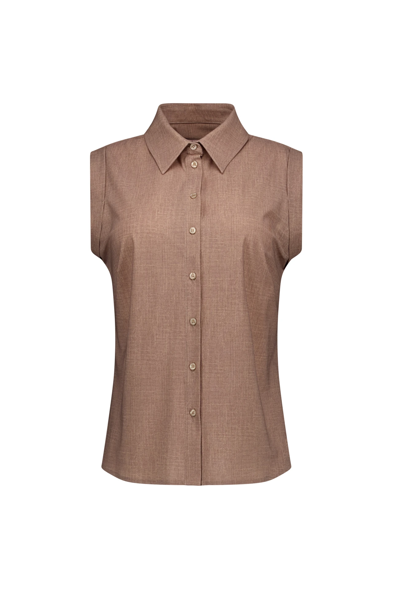 Studio Anneloes Georgie Linen Look Blouse Latte