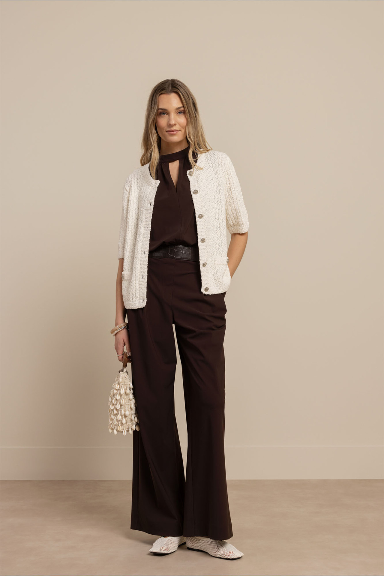 Studio Anneloes Jenna Jumpsuit Espresso