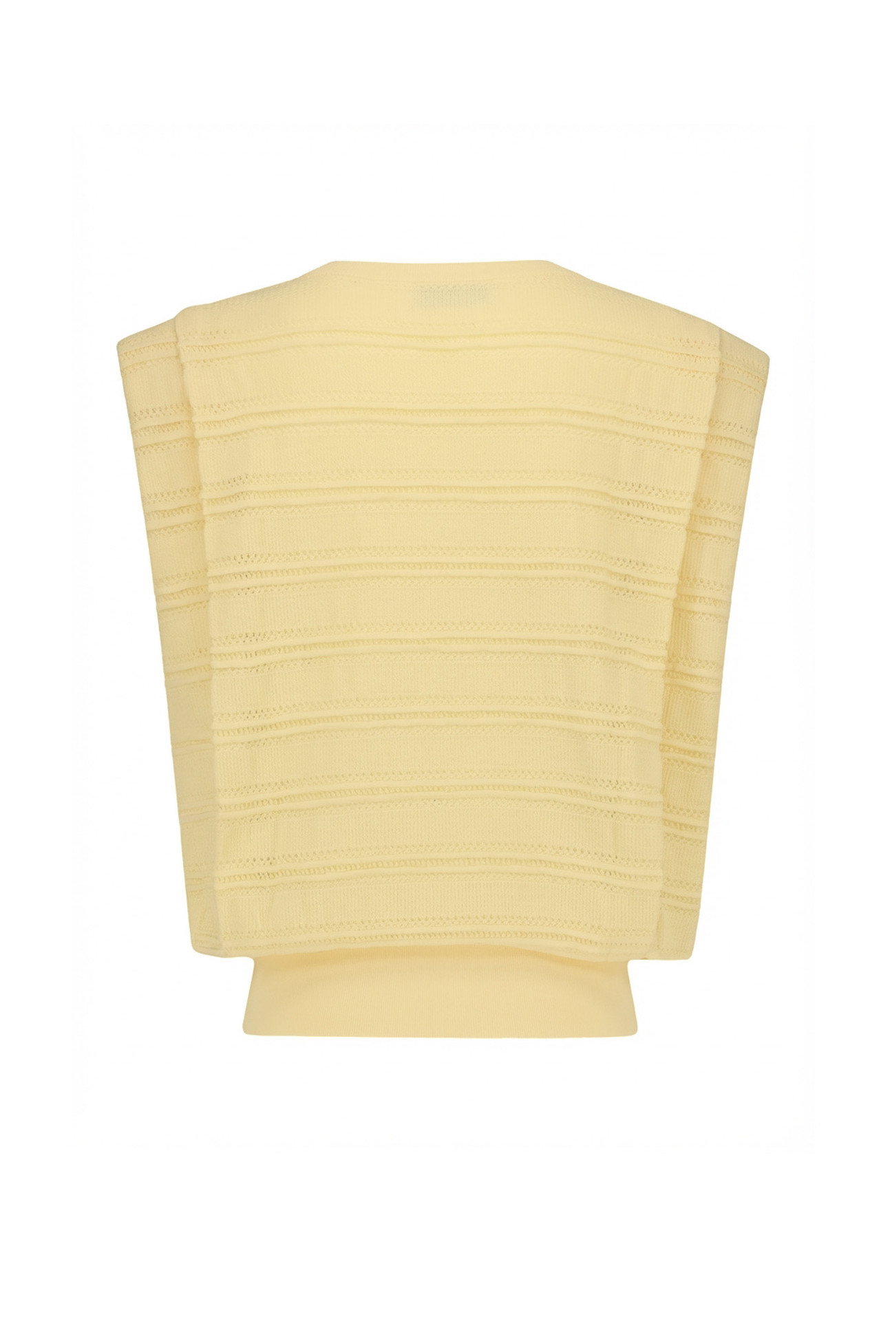 Studio Anneloes Leona Knitted Top Butter Yellow