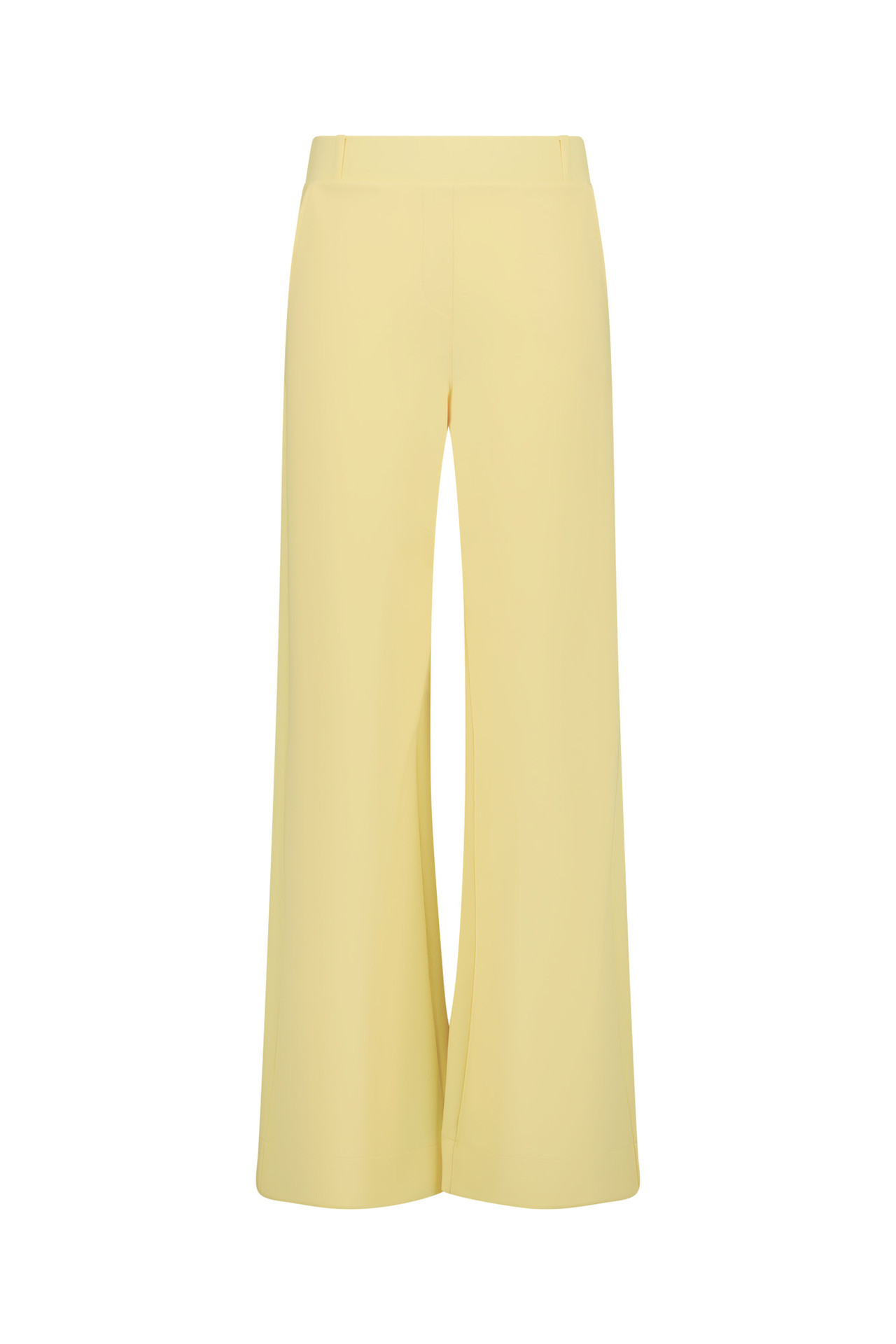Studio Anneloes Lexie Bonded Trousers Butter Yellow